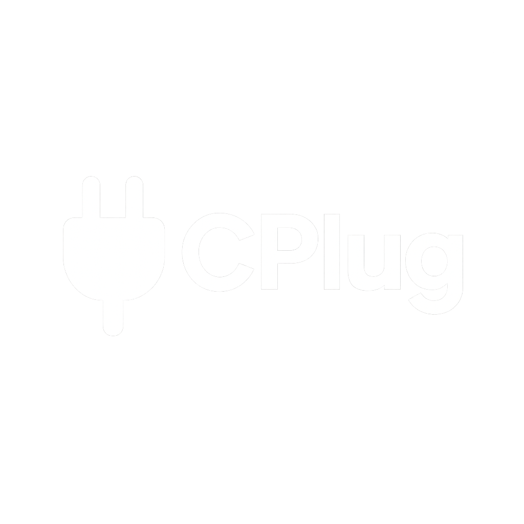 cPlug_white logo
